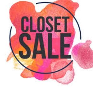 Closet Sale!